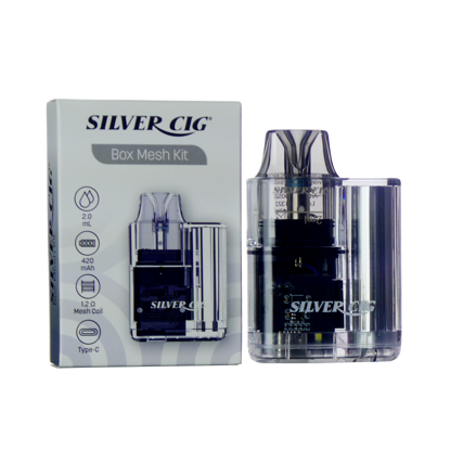 Picture of ECIG SILVER CIG Box Mesh Pod Kit